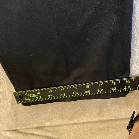 Dockers Mens Pants Size 42x32 Black Straight Fit Cotton - Picture 4 of 14